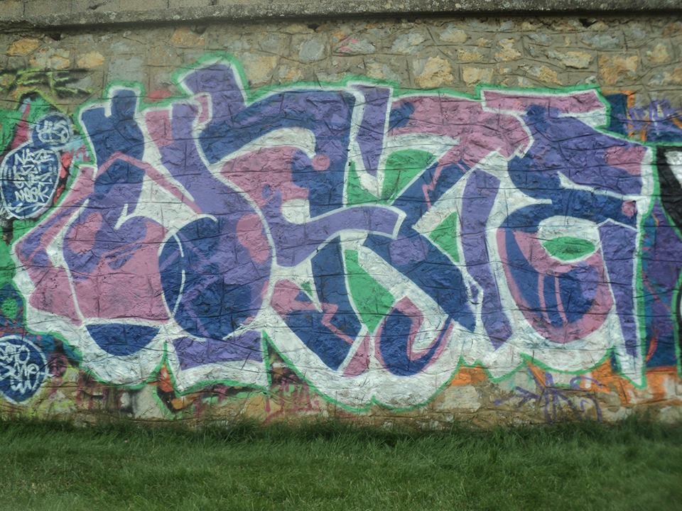 Graffiti Wall in Tripolis - Photo by fatnazeYKS - fat, naze, yks