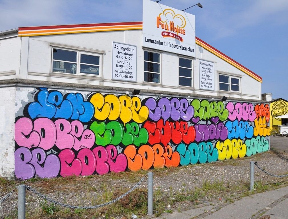 Graffiti Wall - Photo by fcukgermany