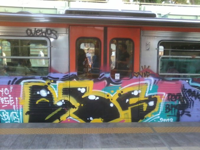 Graffiti Train - Photo by featbnser