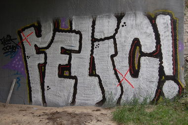 Graffiti Bombing in Katowice - Photo by feliko - felic (2013)