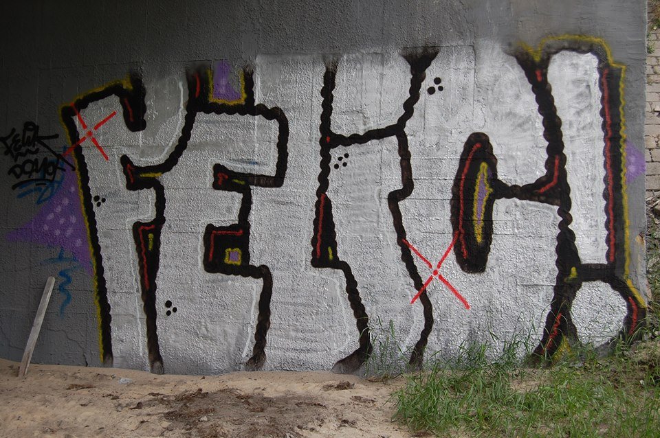 Graffiti Bombing in Katowice - Photo by feliko - felic (2013)