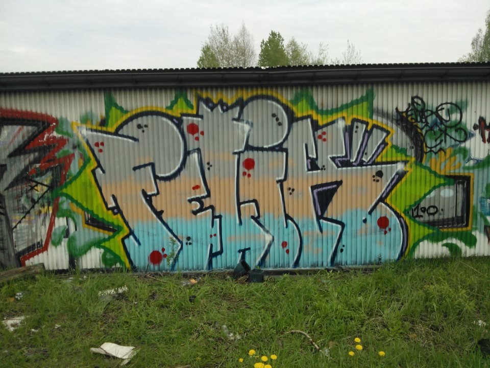 Graffiti Wall in Katowice - Photo by feliko - feliko (2013)