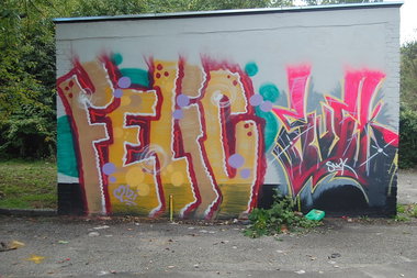 Graffiti Wall in Poland - Photo by feliko - feliko, dc (2013)