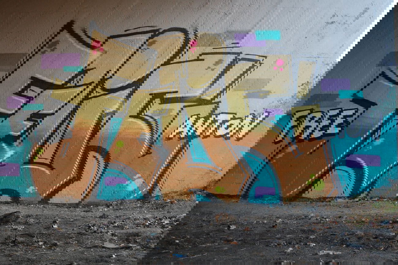 Graffiti Bombing - Photo by feliko