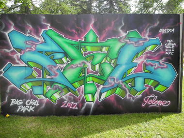 Graffiti Wall in Imatra - Photo by felone - felone, finland, imatra (2012)