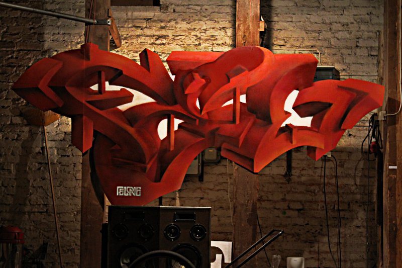 Graffiti Artwork - Photo by felone - felone, graffiti, 3D (2012)
