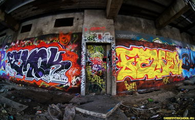 Graffiti in Russia - Photo by femok - phem, phemock, femok