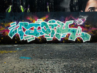 Graffiti Wall in Berlin blankenburg heinersdorfer graben - Photo by fertone - fertone, moik