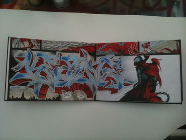 Graffiti Sketch - Photo by fester - Keane, RTM, exchange (2010)