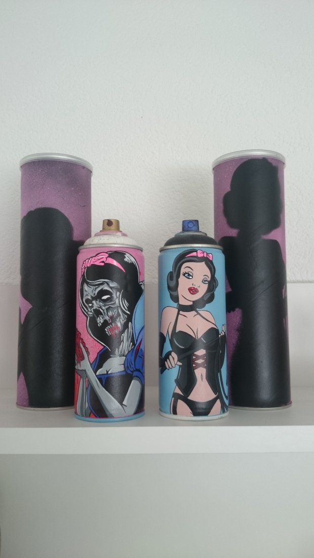 Graffiti Artwork - Photo by fester - Snow, White, Zombie (2014)