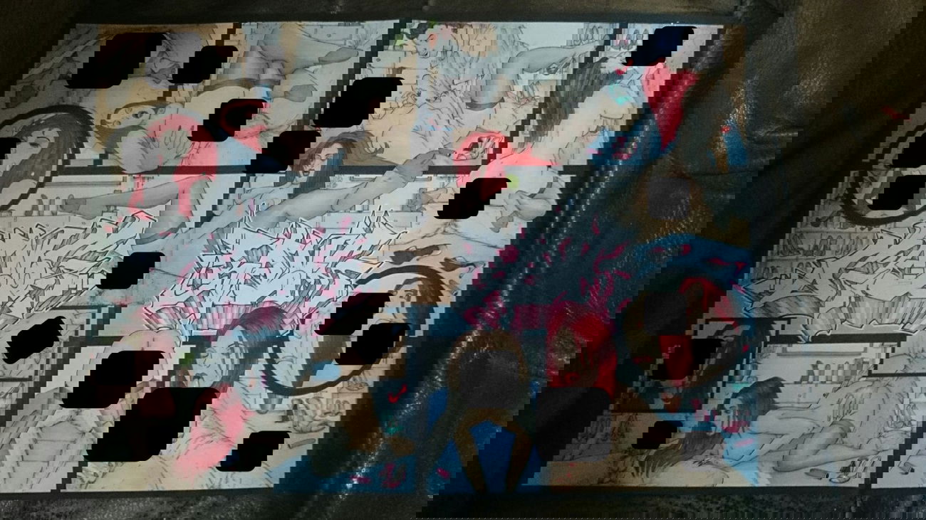 Graffiti Sketch - Photo by fester