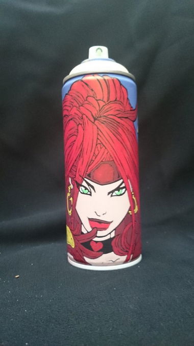 Graffiti Artwork - Photo by fester - Red, Monica, Cans (2014)