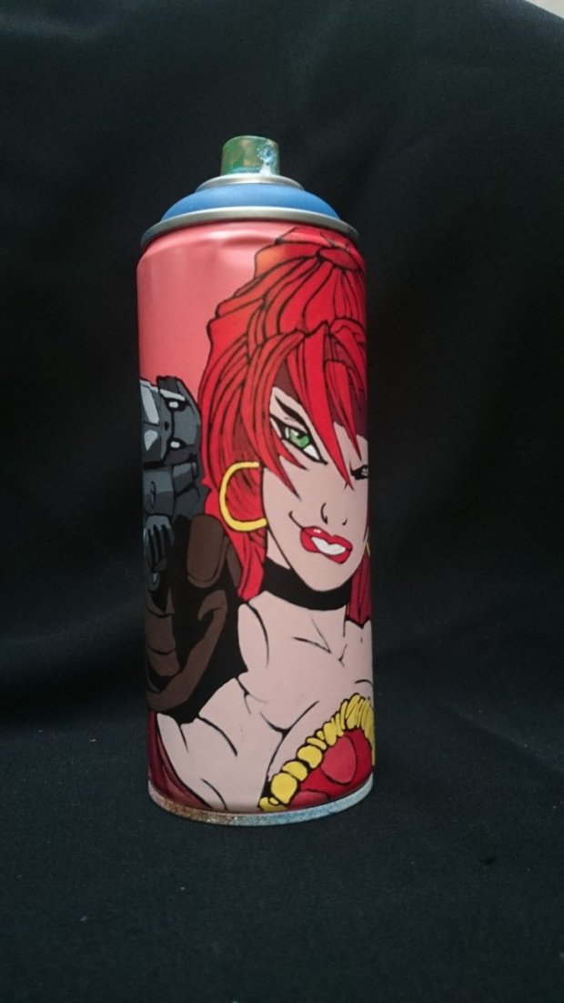 Graffiti Artwork - Photo by fester - Red, Monica, Cans (2014)