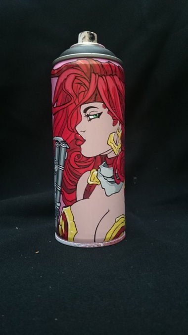 Graffiti Artwork - Photo by fester - Red, Monica, Cans (2014)