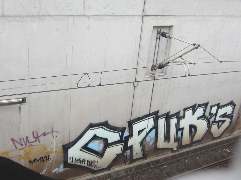 Graffiti Bombing in frankfurt - Photo by ffm_gangbang