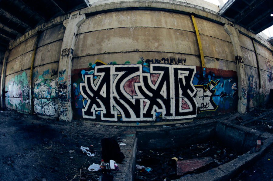 Graffiti Wall in blagoveshensk - Photo by fi