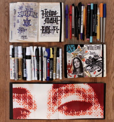 Graffiti Sketch - Photo by fi