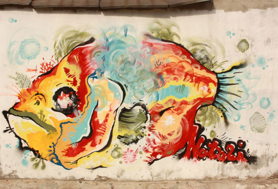 Graffiti Wall in Donetsk - Photo by fisher - 2, ??????, ? (2012)