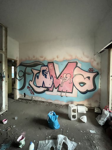 Graffiti Wall in Argentina - Photo by flama (2025)