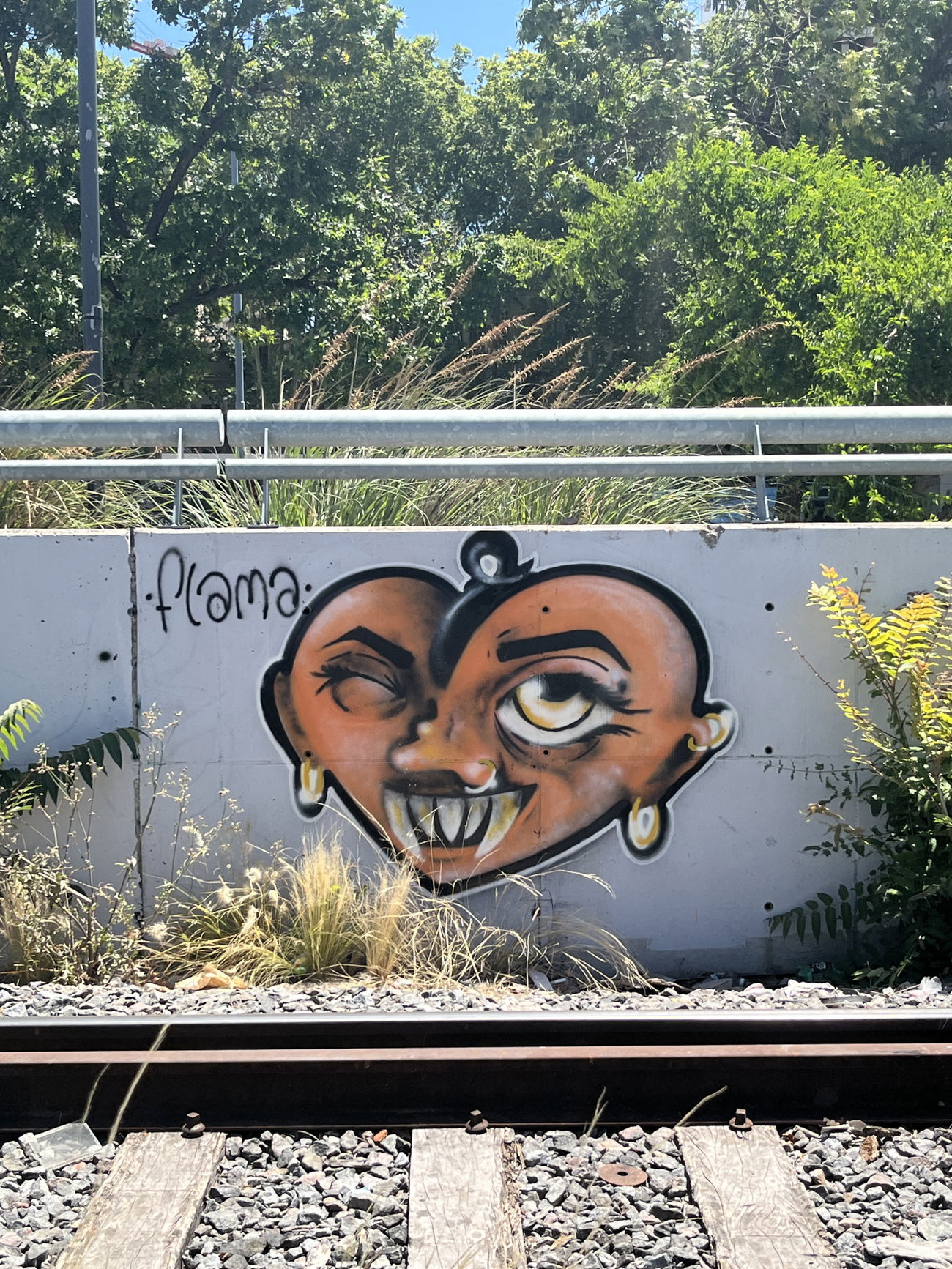 Graffiti Street Art - Photo by flama (2025)