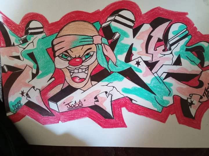 Graffiti Sketch - Photo by flasher - Flasher (2020)