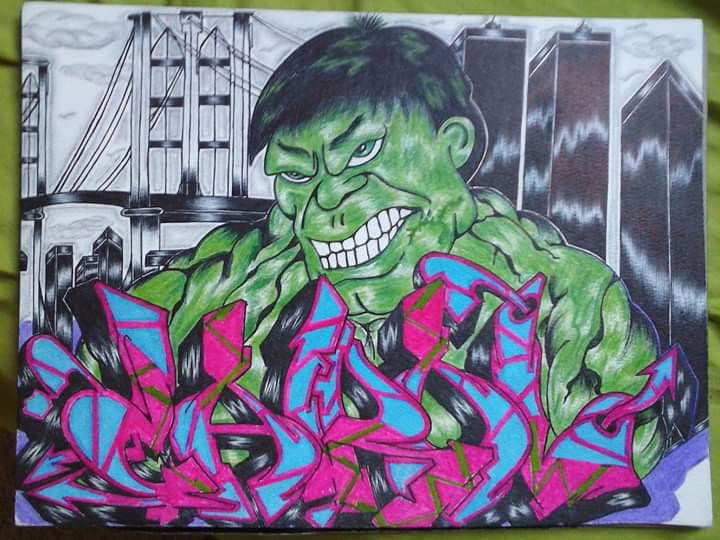 Graffiti Sketch - Photo by flasher - Flasher (2013)