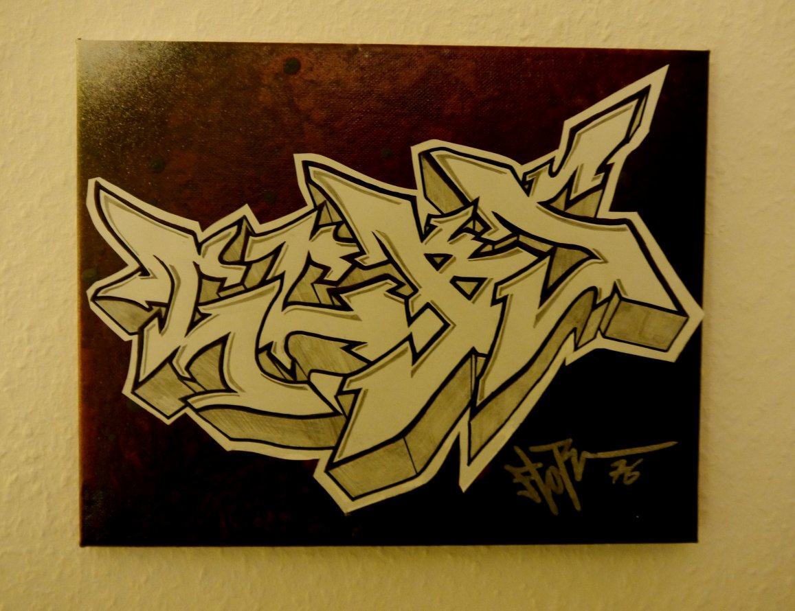 Graffiti Sketch - Photo by flor76 - GCBS, Flor, Flor76 (2014)