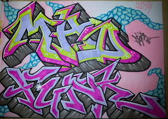 Graffiti Sketch - Photo by flor76 - flor, flor76, mad (2014)