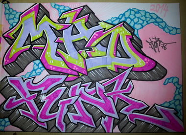Graffiti Sketch - Photo by flor76 - flor, flor76, mad (2014)