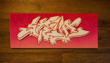 Graffiti Artwork - Photo by flor76 - Canvas, Stella, Canvas (2014)