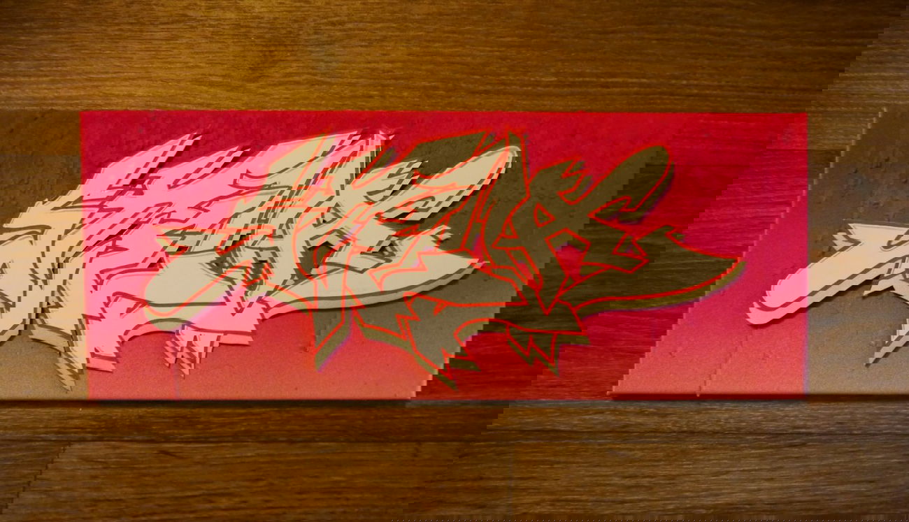 Graffiti Artwork - Photo by flor76 - Canvas, Stella, Canvas (2014)