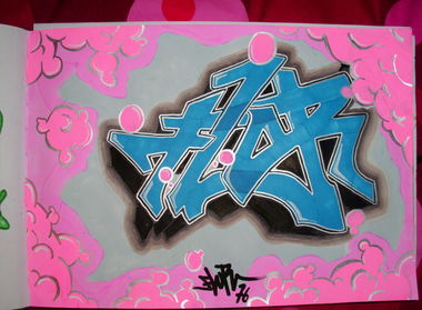 Graffiti Sketch - Photo by flor76 - flor76 (2013)