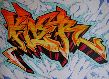 Graffiti Sketch - Photo by flor76 - flor, flor76 (2014)