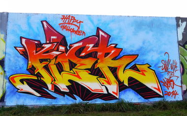 Graffiti Wall - Photo by flor76 - Flor76 (2014)