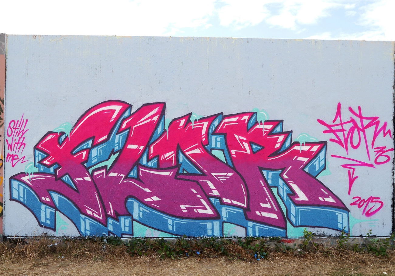 Graffiti Wall - Photo by flor76 - flor76, frankfurt, ffm (2015)