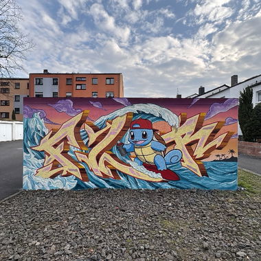 Graffiti Wall in Hainstadt - Photo by flor76 - flor76 (2026)