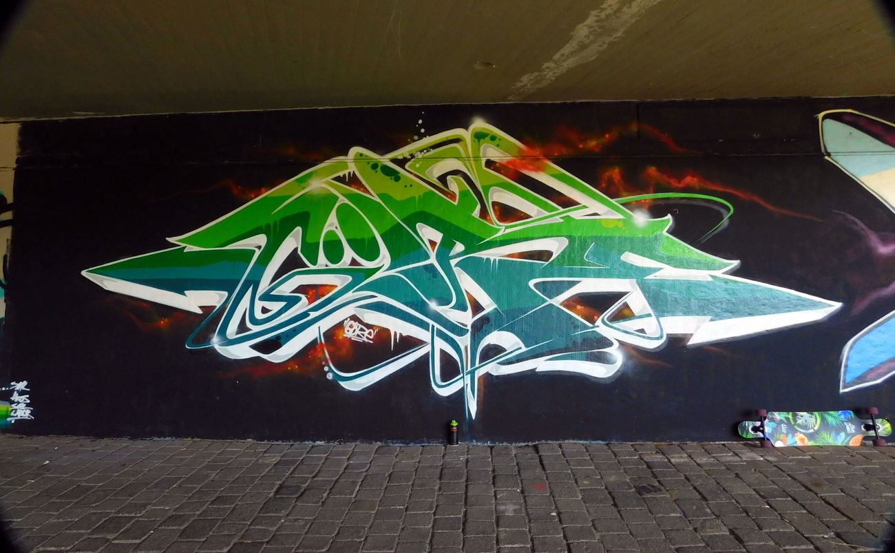 Graffiti Wall - Photo by flowtech1 - göreone (2018)