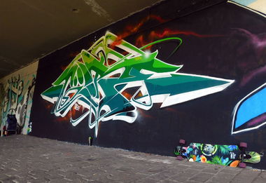 Graffiti Wall - Photo by flowtech1 - göreone (2018)