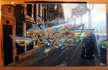 Graffiti Sketch - Photo by flowtech1 (2017)