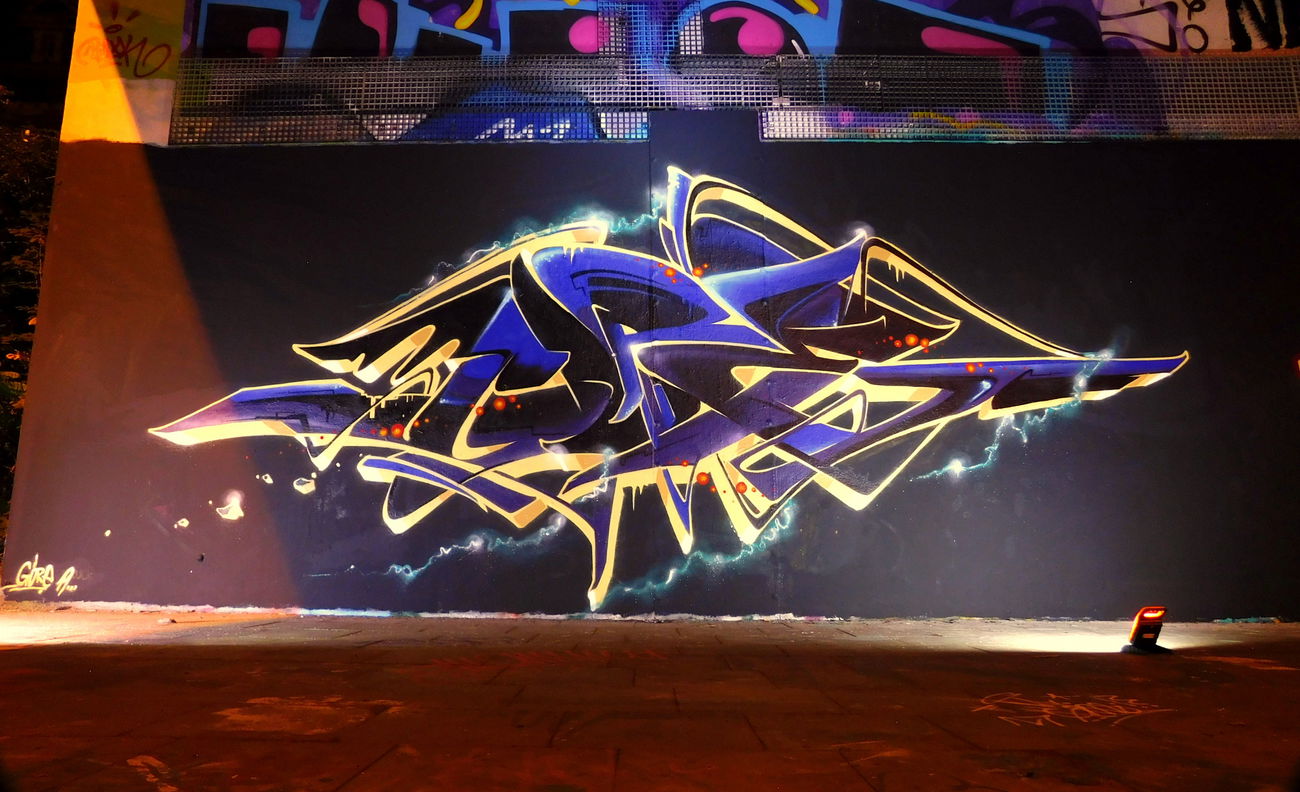 Graffiti Wall - Photo by flowtech1 - göreone (2019)