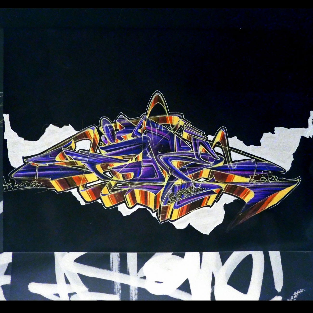 Graffiti Sketch in Essen ruhr - Photo by flowtech1 - göreone, essencity, sml