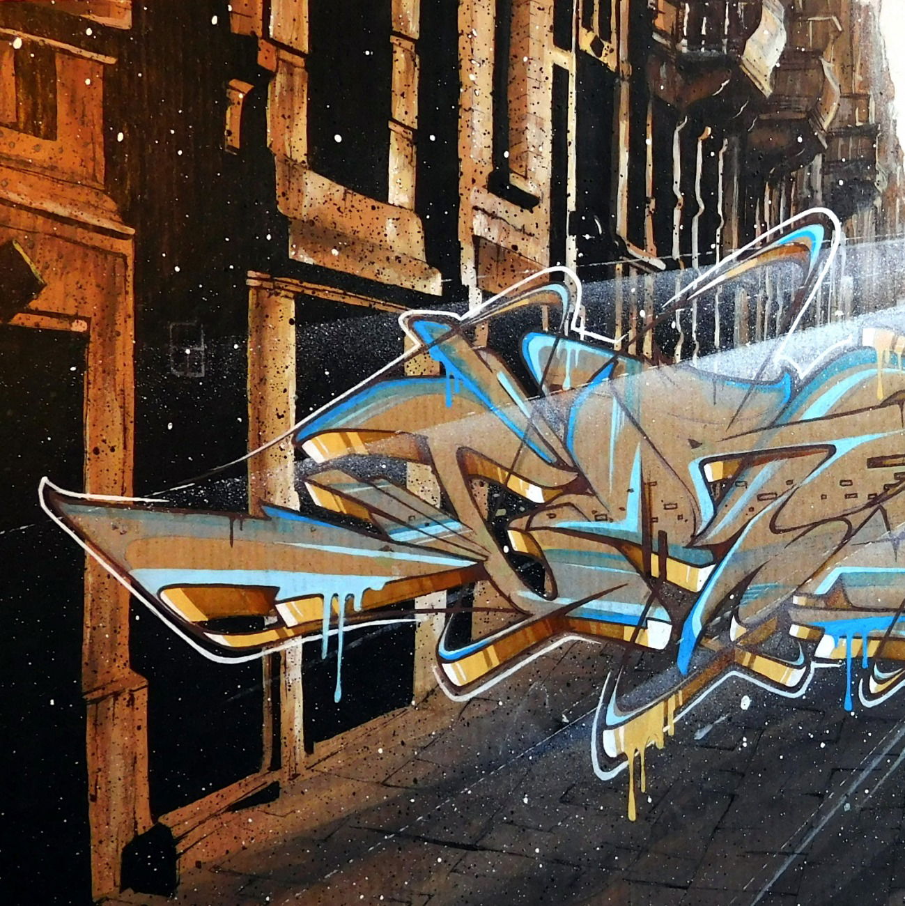 Graffiti Street Art - Photo by flowtech1 (2017)