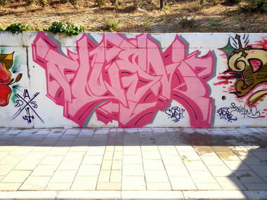 Graffiti Wall in Izmir - Photo by flush35 - flush, eacrew, izmir (2013)