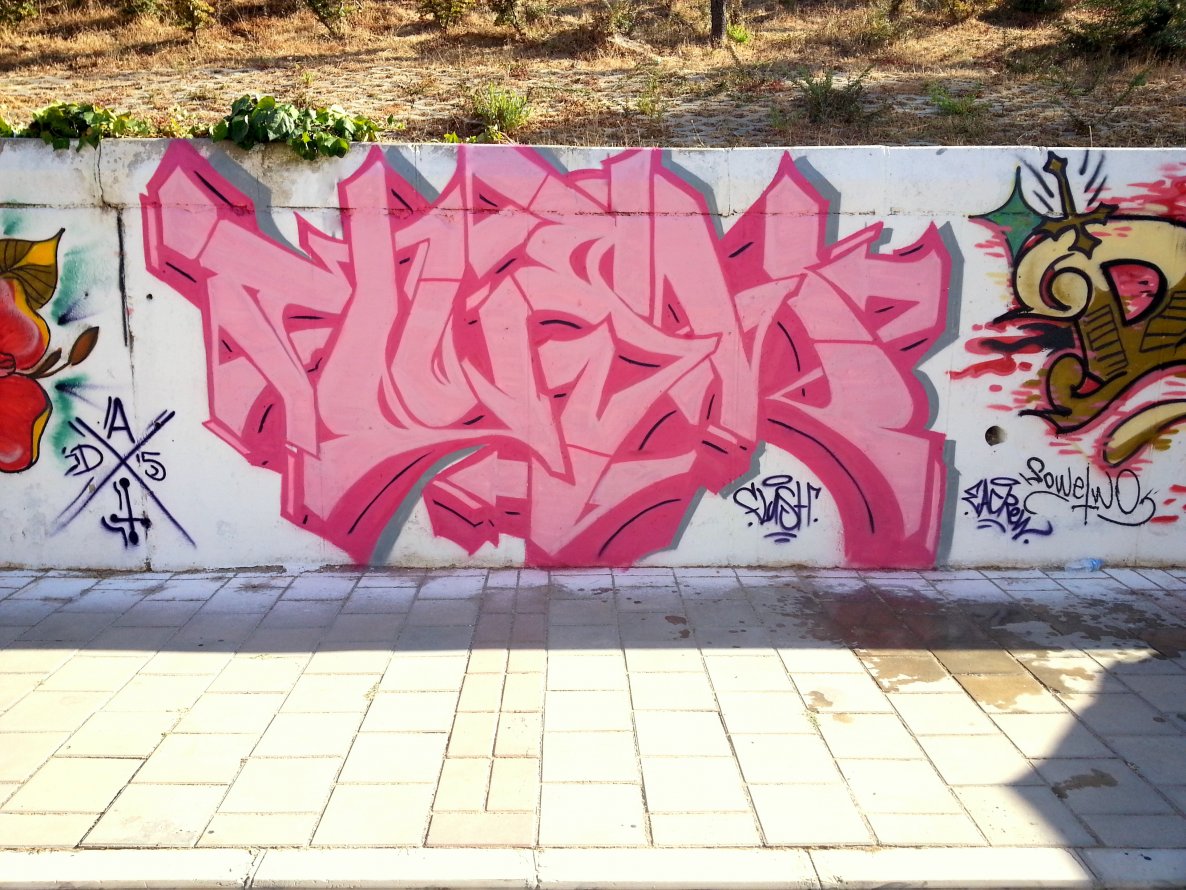 Graffiti Wall in Izmir - Photo by flush35 - flush, eacrew, izmir (2013)