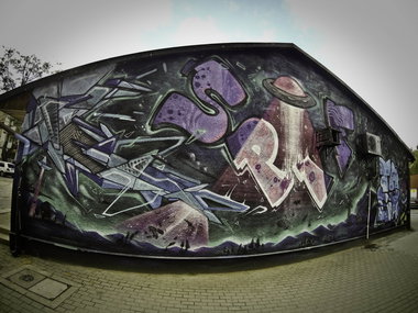 Graffiti Wall - Photo by fnk (2016)