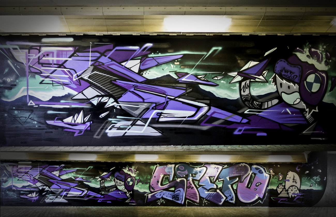 Graffiti Wall - Photo by fnk