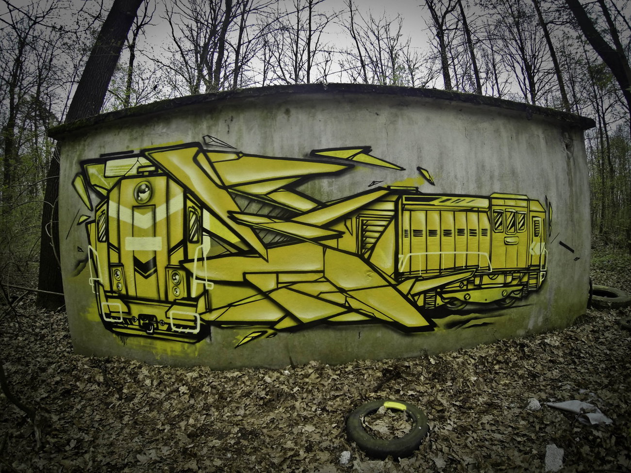 Graffiti Wall - Photo by fnk (2016)