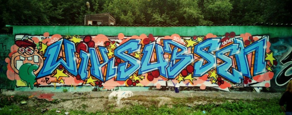 Graffiti Wall - Photo by fokse