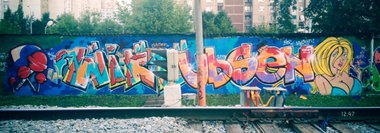 Graffiti Bombing - Photo by fokse