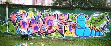 Graffiti Wall - Photo by fokse